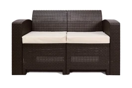 Раттан Премиум / Rattan Premium, диван двухместный, венге