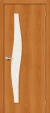 Межкомнатная дверь BRAVO 6С Л-12 (МиланОрех) Сатинато