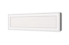 Полка навесная 1D, TIFFANY, цвет вудлайн кремовый