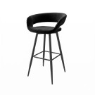 Стул полубарный Барни Р 700, Черный/Черный Д24