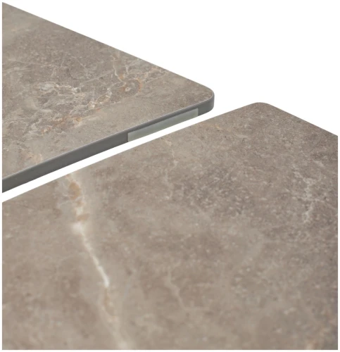 Стол BALDE 120 MATT LATTE STONE SOLID CERAMIC/ TAUPE, ®DISAUR