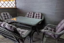 Комплект мебели из искусственного ротанга Мэдисон НЬЮ (Medison) Family Set NEW с подушками на сидение и спинку