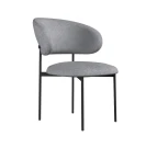 Стул DikLine 201 NS10 GREY, ножки черные