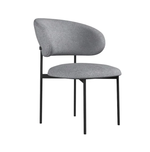 Стул DikLine 201 NS10 GREY, ножки черные