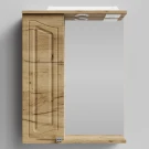 Зеркало Адам 55, Дуб Тортуга ПВХ 2357-43, левая