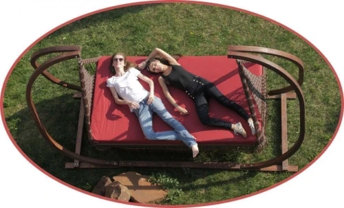 Комплект: подвесное кресло-гамак Марракеш с каркасом