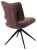 Стул ДЕЛИ (DELI) 360 град, цвет БРУСНИЧНЫЙ H300126-9 , ткань / ЧЕРНЫЙ каркас, ®DISAUR