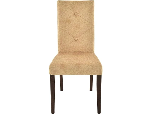 Стул «Помпей» ромб, Лама 02, орех темный