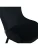 DC444 Стул мягкий, ЧЕРНЫЙ#MJ 420-48 велюр, каркас металл черный
