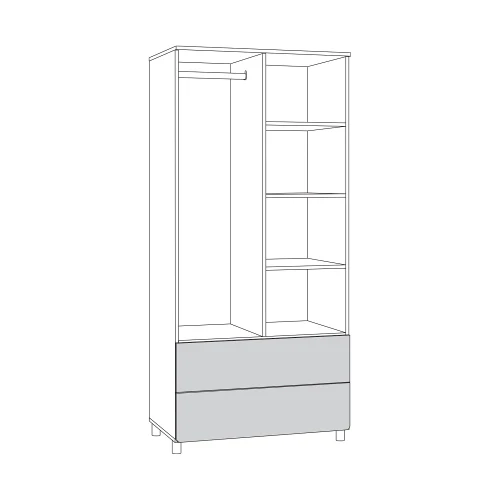 Шкаф Эйп, Белый