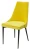 Стул NEPAL-P ЖЕЛТЫЙ #H19, велюр/ черный каркас М-City