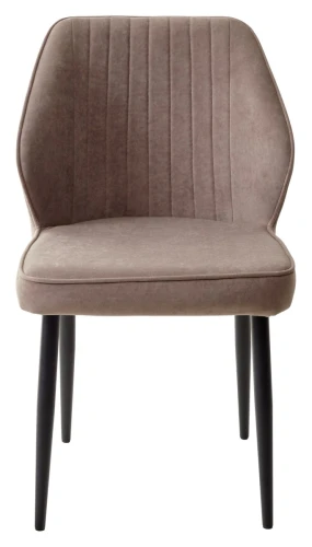 Стул VENA, цвет B5 Капучино, велюр / черный каркас М-City
