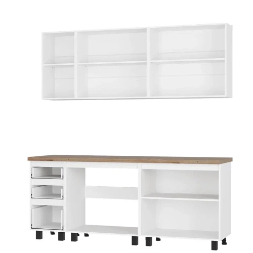 Кухня Честер 2,0 м, Белый