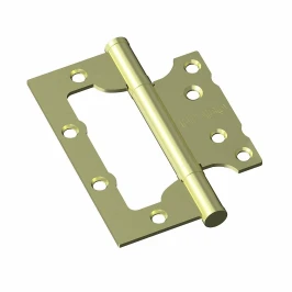 Петля для межкомнатной двери Bravo F-4-2BB 100*75*2,5 SG МатЗолото
