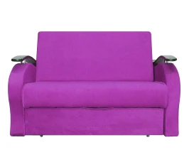 Диван аккордеон Алекс велюр фиолетовый  120