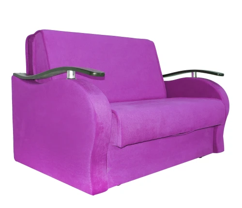 Диван аккордеон Алекс велюр фиолетовый  120