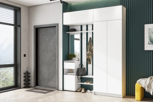 Прихожая Бали, Белый. Комплект 22