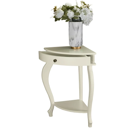 Консоль угловая Элегант дуб шампань