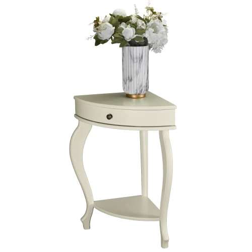 Консоль угловая Элегант дуб шампань