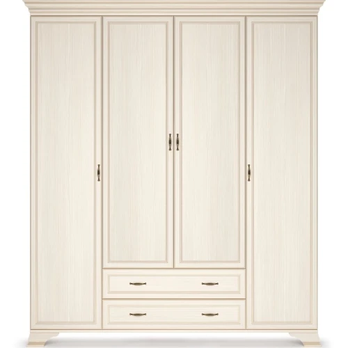 Шкаф Сиена 4дв, бежевый