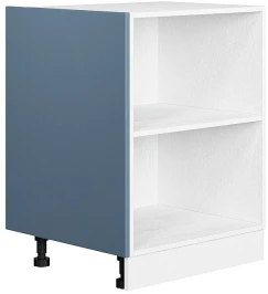 Фасад боковой Фьюжн для нижнего шкафа Silky Blue