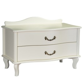 Тумбочка Джульетта широкая 2 ящика дуб шампань Л