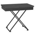 Стол универсальный трансформируемый АНДРЭ Loft ЛДСП интра/чёрный