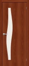 Межкомнатная дверь BRAVO 6С Л-11 (ИталОрех) Сатинато