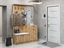 Готовая прихожая Стиль-02 Wotan Oak 2S/Дуб Вотан