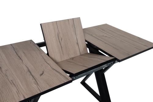 Стол Саен 18 Черный/Дуб Кера