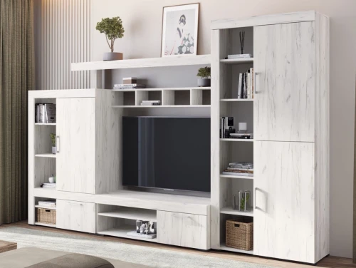 Шкаф «Гранд» ШК-4, дуб крафт белый