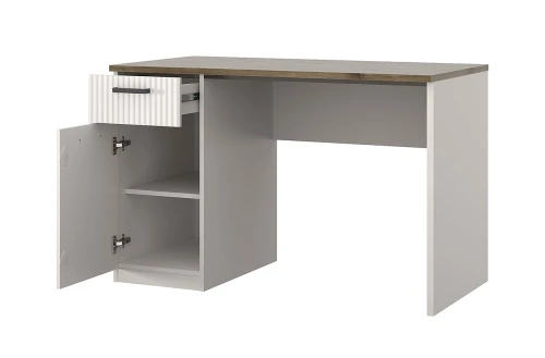 VINATI, Стол письменный 1D1S. Цвет ПЕРСИДСКИЙ ЖЕМЧУГ/ АМАРОК