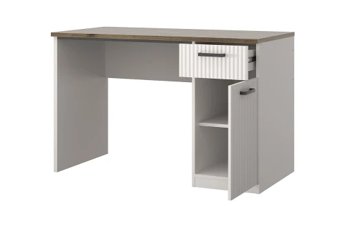 VINATI, Стол письменный 1D1S. Цвет ПЕРСИДСКИЙ ЖЕМЧУГ/ АМАРОК