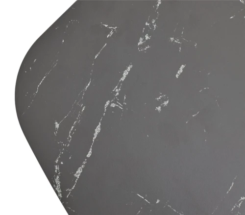 Стол CHIAVARI 220 KL-116 Черный мрамор матовый, итальянская керамика / бронзовый, ®DISAUR