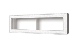 Полка навесная 1V, TIFFANY, цвет вудлайн кремовый