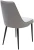 Стул NEPAL-P СВЕТЛО-СЕРЫЙ BM-4, велюр/ черный каркас М-City