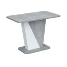 Ст 80.041 Стол обеденный "RICKY", корпус Бетон, Белый Ст 80.041 Стол обеденный "RICKY", корпус Бетон, Белый