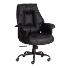 Кресло BROOKLYN кожзам, черный