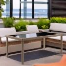 Стол из искусственного ротанга ЕГИПЕТ «EGYPT» 200х90 (Шоколад)