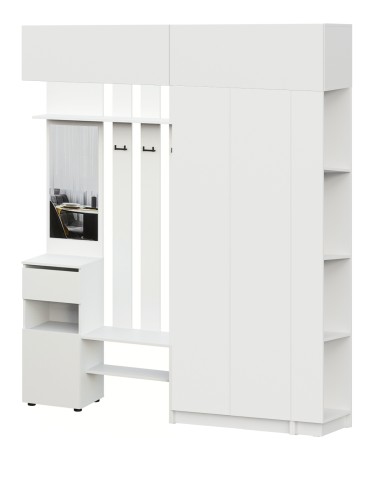 Прихожая Бали, Белый. Комплект 23