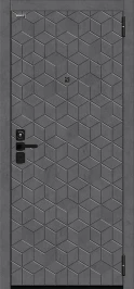 Входная дверь BRAVO Кьюб Slate Art/Slate Art