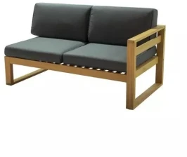 Софа BOOKA 2-х местная с левым подлокотником из акации  Joygarden