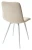 Стул CHILLI-Q бежевый #5, велюр / белый каркас М-City