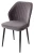Стул VENA, цвет B28 Темно-серый, велюр / черный каркас М-City