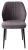 Стул VENA, цвет B28 Темно-серый, велюр / черный каркас М-City