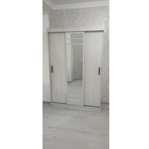 Шкаф-купе Тео ШКК-02, ясень белый