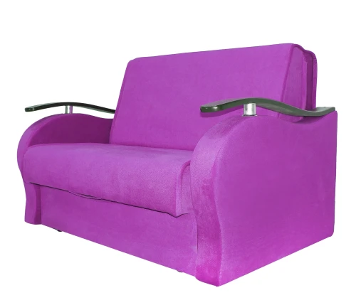 Диван аккордеон Алекс велюр фиолетовый  140