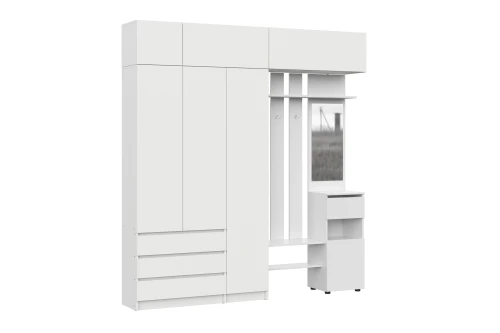 Прихожая Бали, Белый. Комплект 26