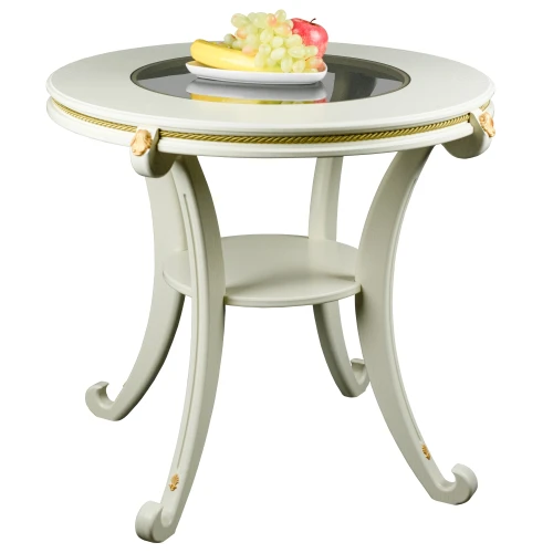 Стол журнальный Глория С дуб шампань