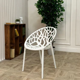 Пластиковый стул ARIA белый